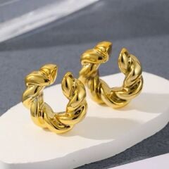 Burgu Earcuff (Kıkırdak) Küpe
